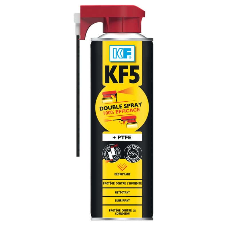 Dégrippant lubrifiant KF5 double spray KF 6040