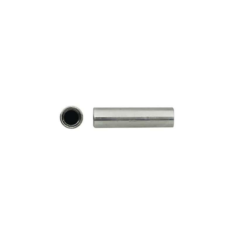 Manchon cylindrique acier zingué blanc