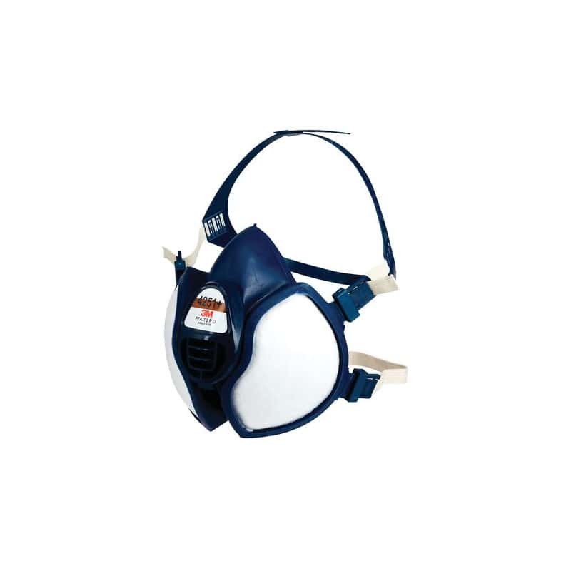 Demi-masque anti-vapeur 4251+ ffa1p2 rd  3 M