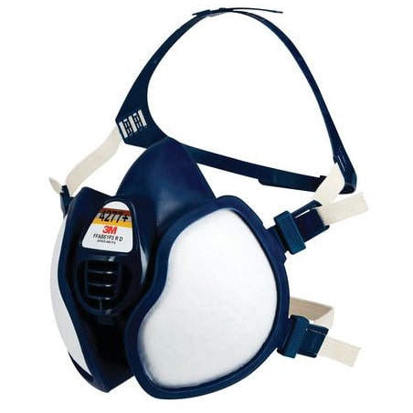 Demi-masque anti-vapeur et anti-gaz 4277+ ffabe1p3 rd  3 M