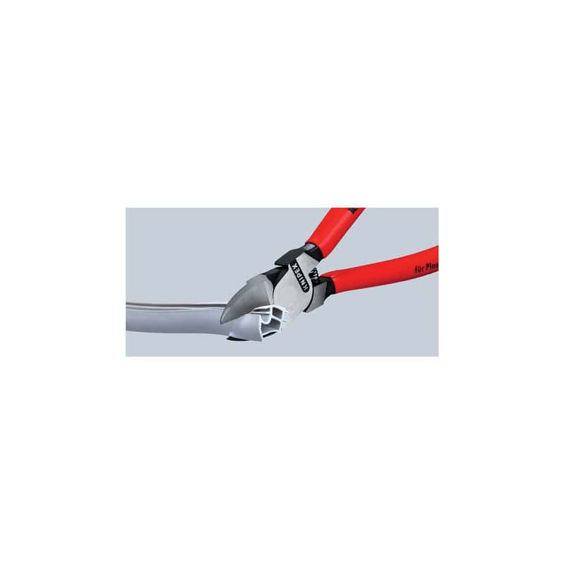 Pince coupante pour plastique  KNIPEX