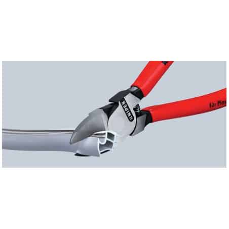 Pince coupante pour plastique  KNIPEX