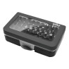 Coffret 30 embouts standard FENTE/PH/PZ/TORX/6 PANS + porte-embout  WIHA
