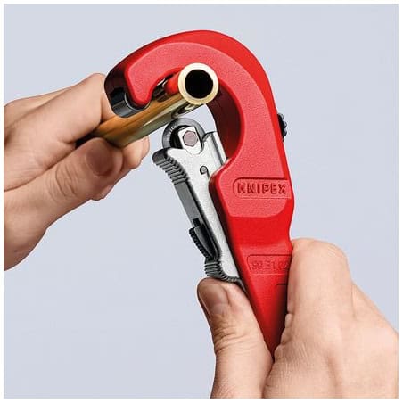 Coupe tube cuivre et inox 6 à 35 mm  KNIPEX