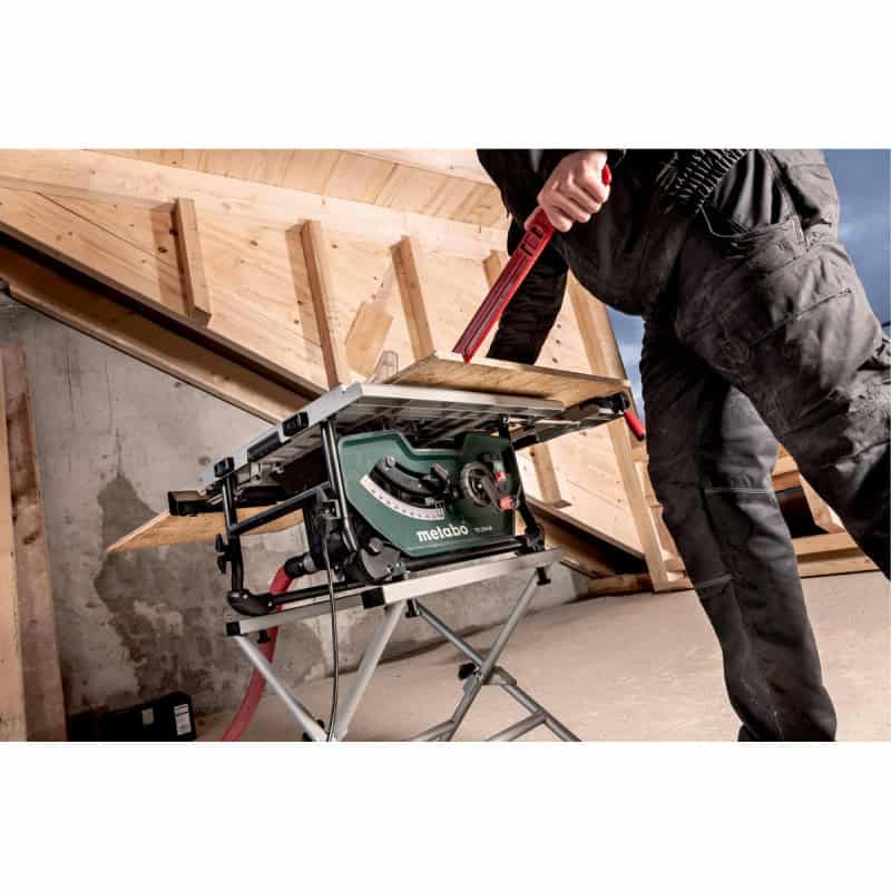 Scie circulaire de table TS 254 M SET avec socle TSU METABO 691154000