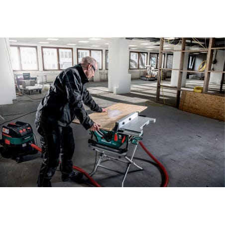Scie circulaire de table TS 254 M SET avec socle TSU METABO 691154000