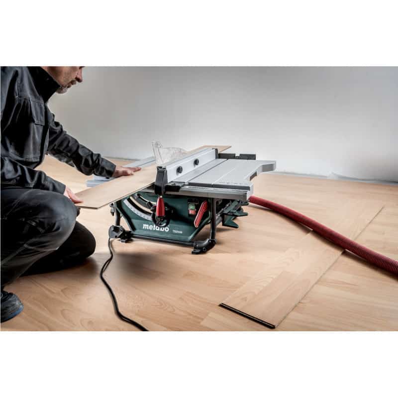 Scie circulaire de table TS 254 M SET avec socle TSU METABO 691154000
