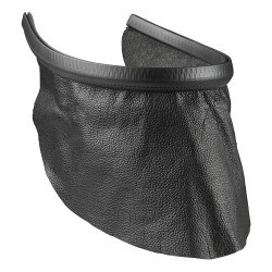 Bavette cuir pour masque