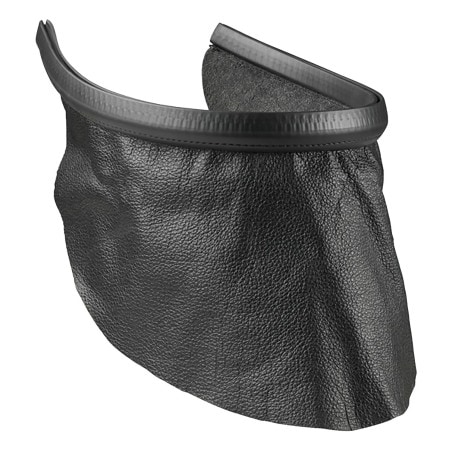 Bavette cuir pour masque