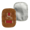 Protection de main aluminisé sur support cuir - WELDAS