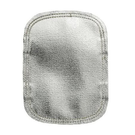 Bouclier de main aluminisé sur support cuir  Protection de main aluminisé sur support cuir - WELDAS
