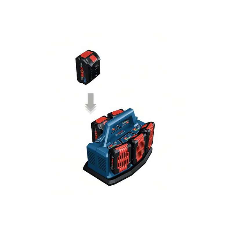 Chargeur 6 batteries GAL 18V6-80