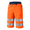 Bermuda haute-visibilité Luk-Light - Orange - MOLINEL