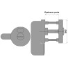 Verrou de cabine 840.01 NORMBAU ALLEGION