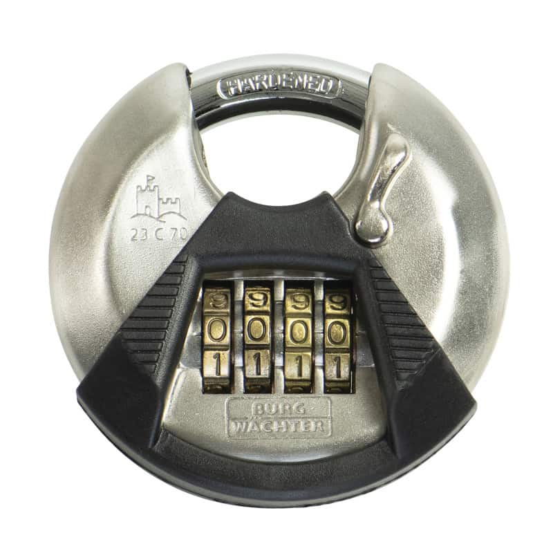 Cadenas rond à combinaison BURG WACHTER