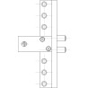 Gabarit de perçage pour fiche URSUS diamètre 16 mm OTLAV