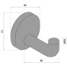 Porte-cintre gh78 NORMBAU ALLEGION