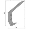 Porte-chapeau hh62 NORMBAU ALLEGION