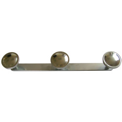 Patère sur lice acier / inox