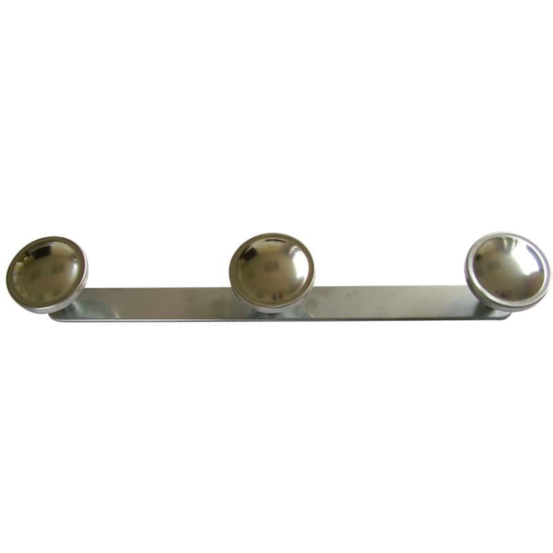 Patère sur lice acier / inox