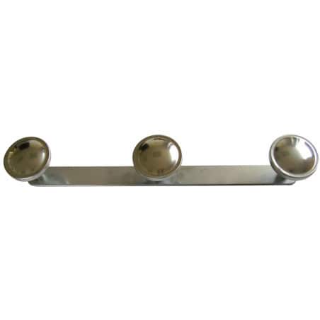 Patère sur lice acier / inox
