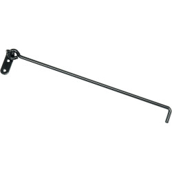 Crochet crémaillère aluminium