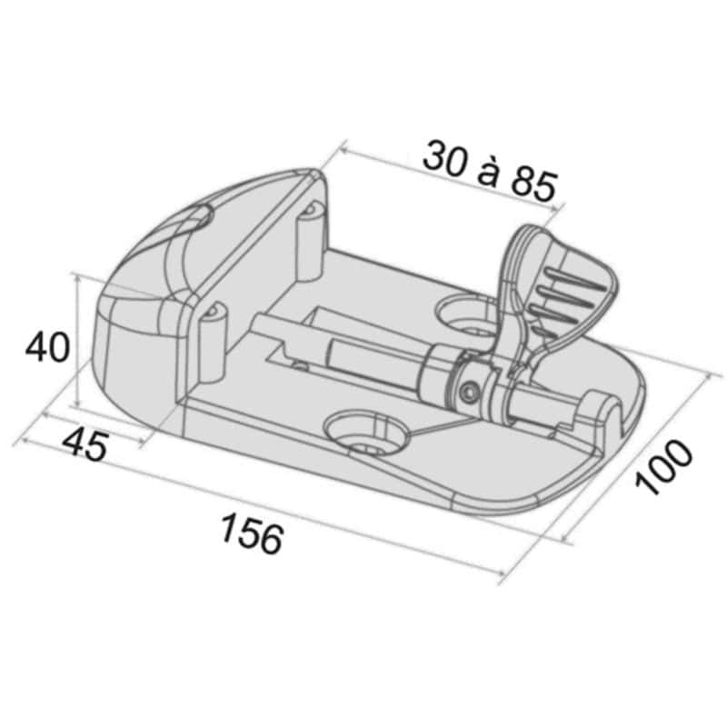 Sabot tourniquet polyamide THIRARD