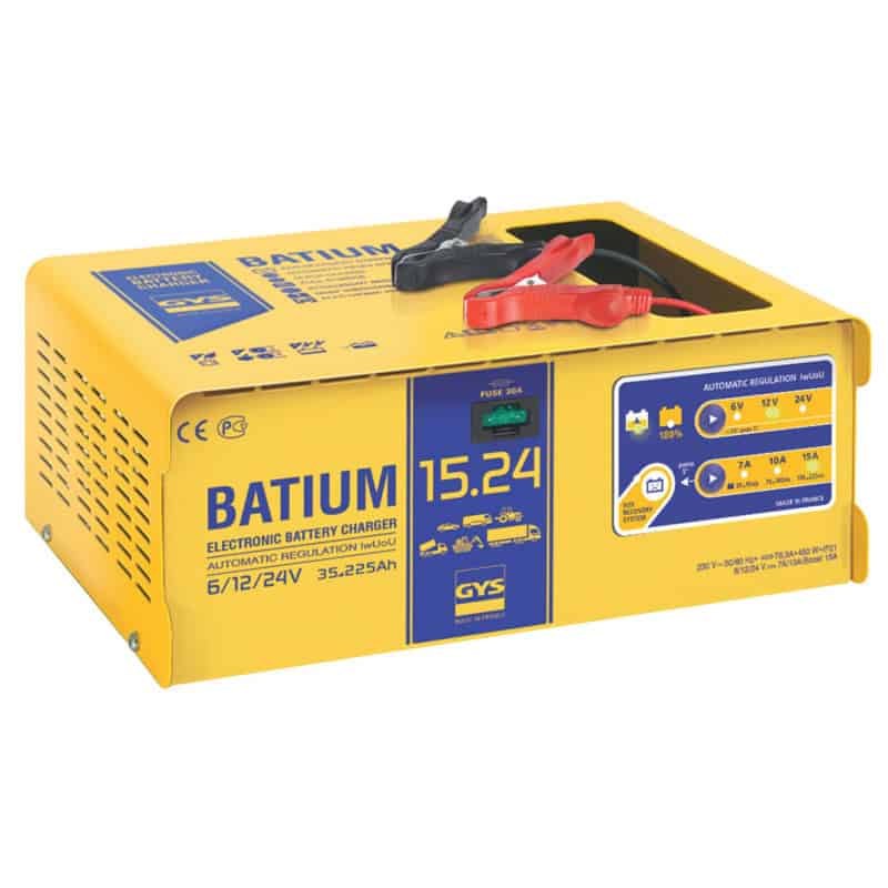 CHARGEUR AUTOMATIQUE BATIUM 6 A 24 VOLTS