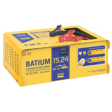 Chargeur automatique BATIUM 15.24 6 à 24 volts GYS 024526