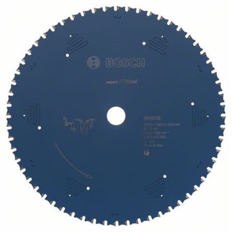 Lame scie carbure Ø 305 mm pour acier BOSCH