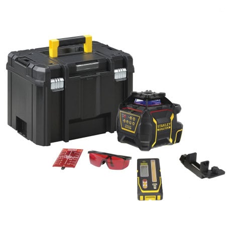 Pack laser rotatif RL600 STANLEY FMHT77446-1 + trépied STHT77625-1 + mire AR51 STANLEY