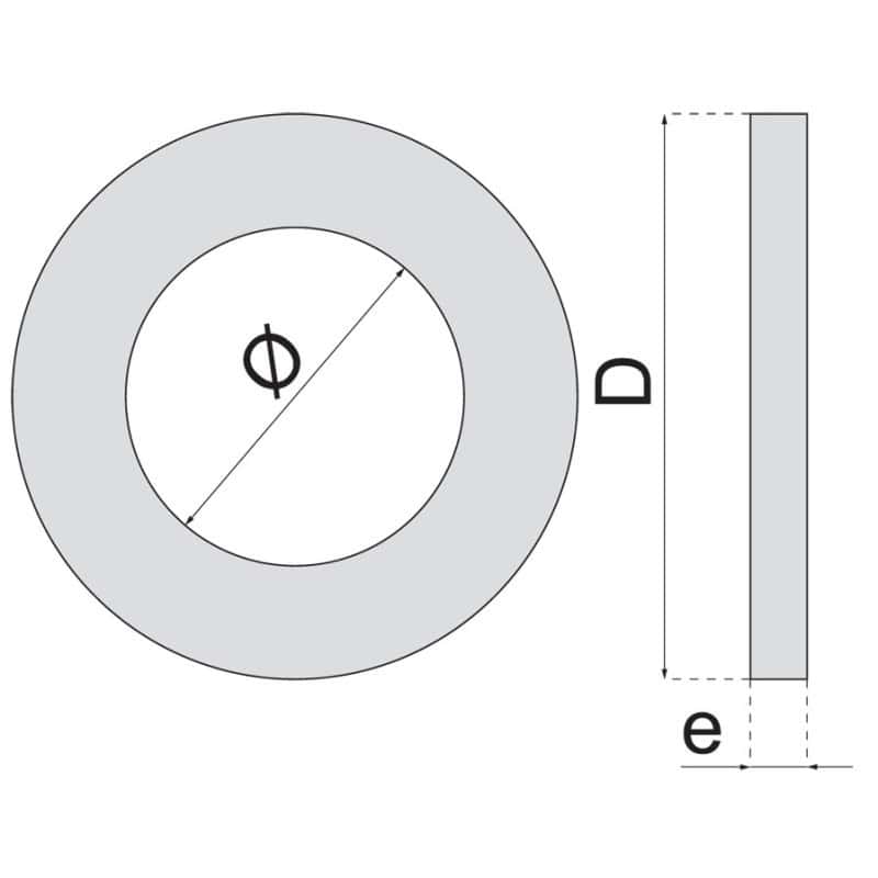 Rondelle plate série  ll