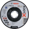 Disque à tronçonner droit Expert for Metal Ø125 x 1,6 mm X-LOCK BOSCH 2608619254
