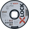 Disque à tronçonner droit Expert for Inox Ø125 x 1,6 mm X-LOCK BOSCH 2608619265