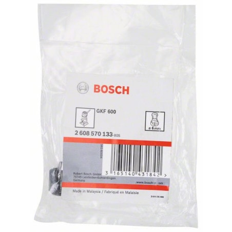 Pince de serrage Ø6 mm pour GKF 12V-8 et GKF 600 CE BOSCH 2608570133