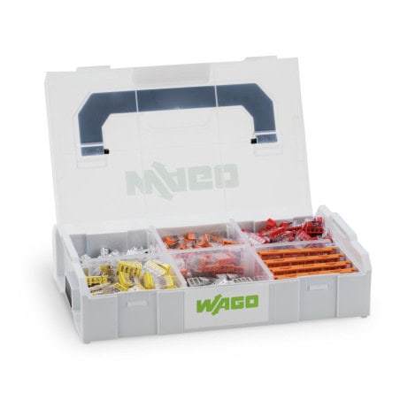 Mallette L-BOXX Mini - 400 bornes modèle 2273 - conducteurs rigides 2,5 mm² WAGO 887-953