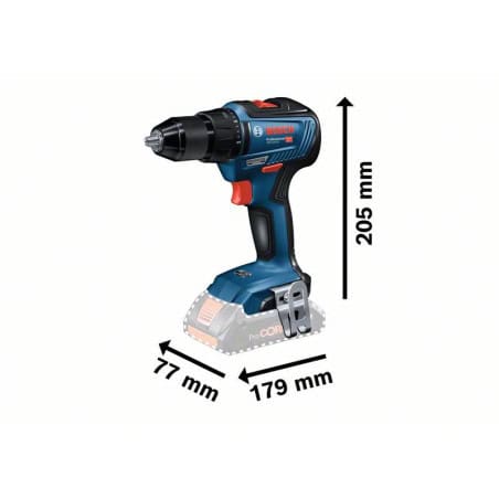 VISSEUSE PERCEUSE GSR18V-55 2X3AH