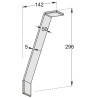 CLEM - ENTRETOISE INCLINEE PROFIL 50 CUIVRINOX