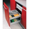 CLEM - Poubelle coulissante new line 24 litres GASPERIN