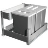 Poubelle coulissante new line 24 litres GASPERIN NS3 4751B60