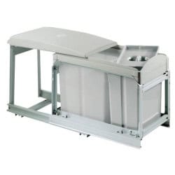 CLEM - Poubelle coulissante milord 25 litres GASPERIN