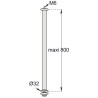 CLEM - Système suspension baldaquin CUIVRINOX