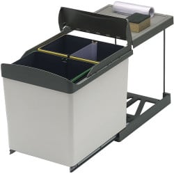 CLEM - Poubelle coulissante 42 litres GOLLINUCCI