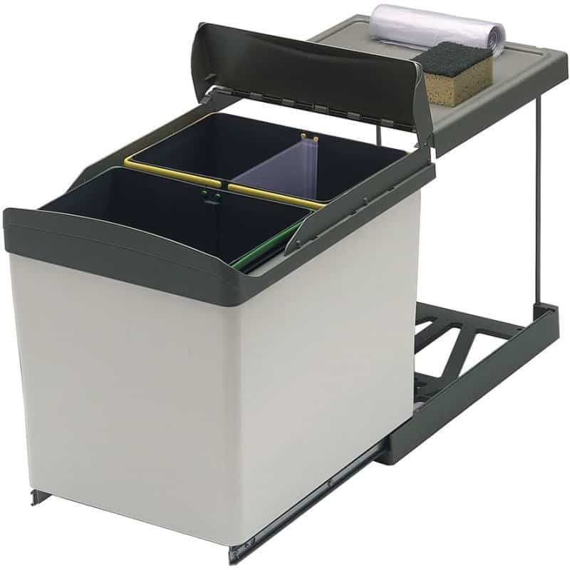 CLEM - Poubelle coulissante 42 litres GOLLINUCCI