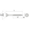 Vis SPAX® tête réduite fraisée empreinte Torx acier WIROX®  Acier WIROX® - SPAX