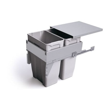 Poubelle coulissante suspendue 70 L - meuble 450 mm GOLLINUCCI 6588GS1PZ