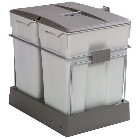 Poubelle coulissante 60 litres GOLLINUCCI 6551GS1PZ