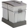 Poubelle coulissante 60 litres GOLLINUCCI 6551GS1PZ