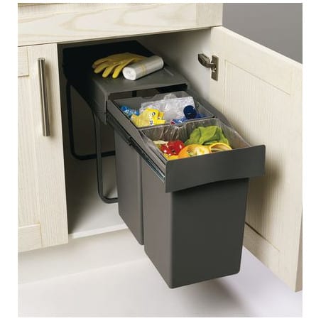 Poubelle coulissante 28 litres GOLLINUCCI