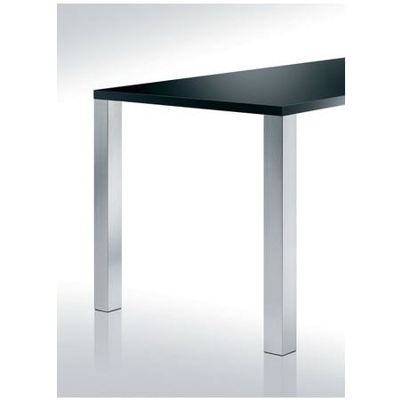 Pied de table - 705 mm carré 80 Aspect inox brossé CAMAR 645.70.C1.B4.RN